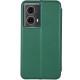 Шкіряний чохол (книжка) Classy для Motorola Moto G85 Зелений