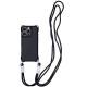 Чохол TPU CrossBody with straps для Apple iPhone 14 Pro Max (6.7") Black