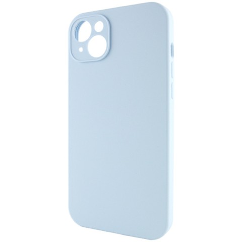 Чохол Silicone Case Full Camera Protective (AA) NO LOGO для Apple iPhone 14 (6.1") Блакитний / Sweet Blue