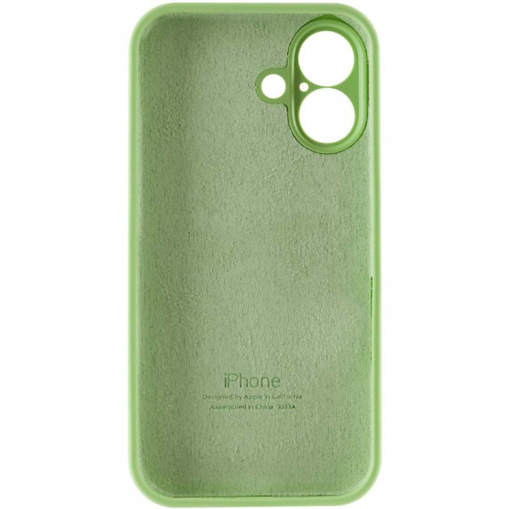 Чехол Silicone Case Full Camera Protective (AA) для Apple iPhone 16 (6.1")