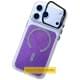 Чохол TPU+PC Jewel Sparkle with MagSafe для Apple iPhone 16 Pro Max (6.9") Violet Shimmer