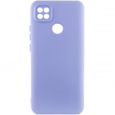 Чохол Silicone Cover Lakshmi Full Camera (AAA) для Xiaomi Redmi 10A Бузковий / Dasheen