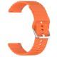 Силіконовий ремінець Wavy для Smart Watch 20mm Orange