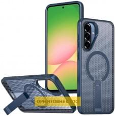 Чохол TPU Breeze with MagSafe stand для Xiaomi Redmi 14C / Poco C75 Blue