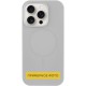 Чохол Silicone Case Full Protective (AA) NO LOGO with MagSafe для Apple iPhone 15 Plus (6.7") Сірий / Light Grey