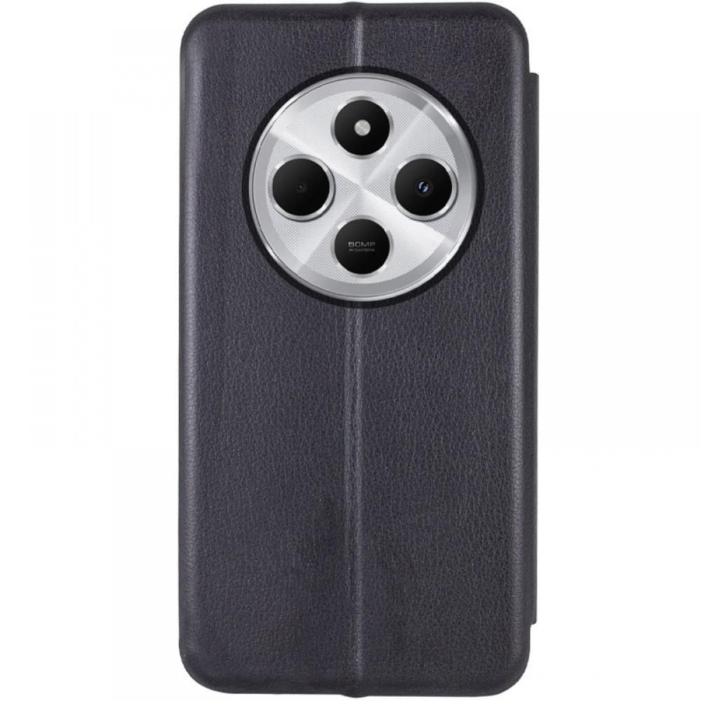 Шкіряний чохол-книжка Classy для Xiaomi Redmi 14C / Poco C75 Чорний