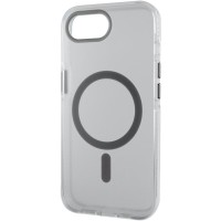 Чохол TPU+PC Phantom with MagSafe для Apple iPhone 16e (6.1") Light Gray