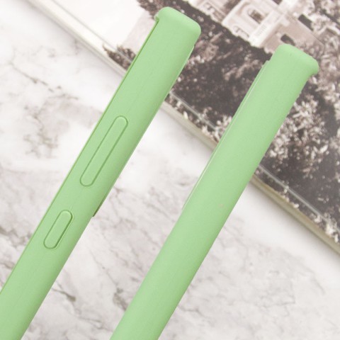 Чохол Silicone Cover Lakshmi Full Camera (AAA) для Samsung Galaxy S24 Ultra М'ятний / Mint