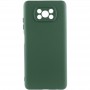 Чохол Silicone Cover Lakshmi Full Camera (AAA) для Xiaomi Poco X3 NFC / Poco X3 Pro Зелений / Cyprus Green