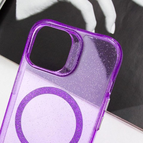 Чохол TPU Radiance with MagSafe для Apple iPhone 14 (6.1") Purple