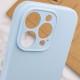 Чохол Silicone Case Full Camera Protective (AA) NO LOGO для Apple iPhone 13 Pro (6.1") Блакитний / Sweet Blue