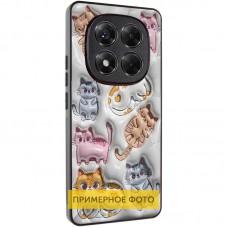 TPU+PC чохол Prisma Fluffie для Xiaomi Redmi Note 14 4G (Int. version) Kittens