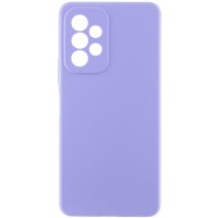 Чохол Silicone Cover Lakshmi Full Camera (AAA) для Samsung Galaxy A23 4G Бузковий / Dasheen