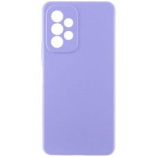 Чохол Silicone Cover Lakshmi Full Camera (AAA) для Samsung Galaxy A23 4G Бузковий / Dasheen
