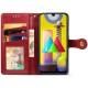 Шкіряний чохол книжка GETMAN Gallant (PU) для Xiaomi Redmi 9 Червоний