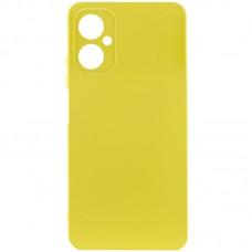 Чохол TPU GETMAN Liquid Silk Full Camera для Motorola Moto G14 Жовтий / Flash