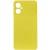 Чохол TPU GETMAN Liquid Silk Full Camera для Motorola Moto G14 Жовтий / Flash