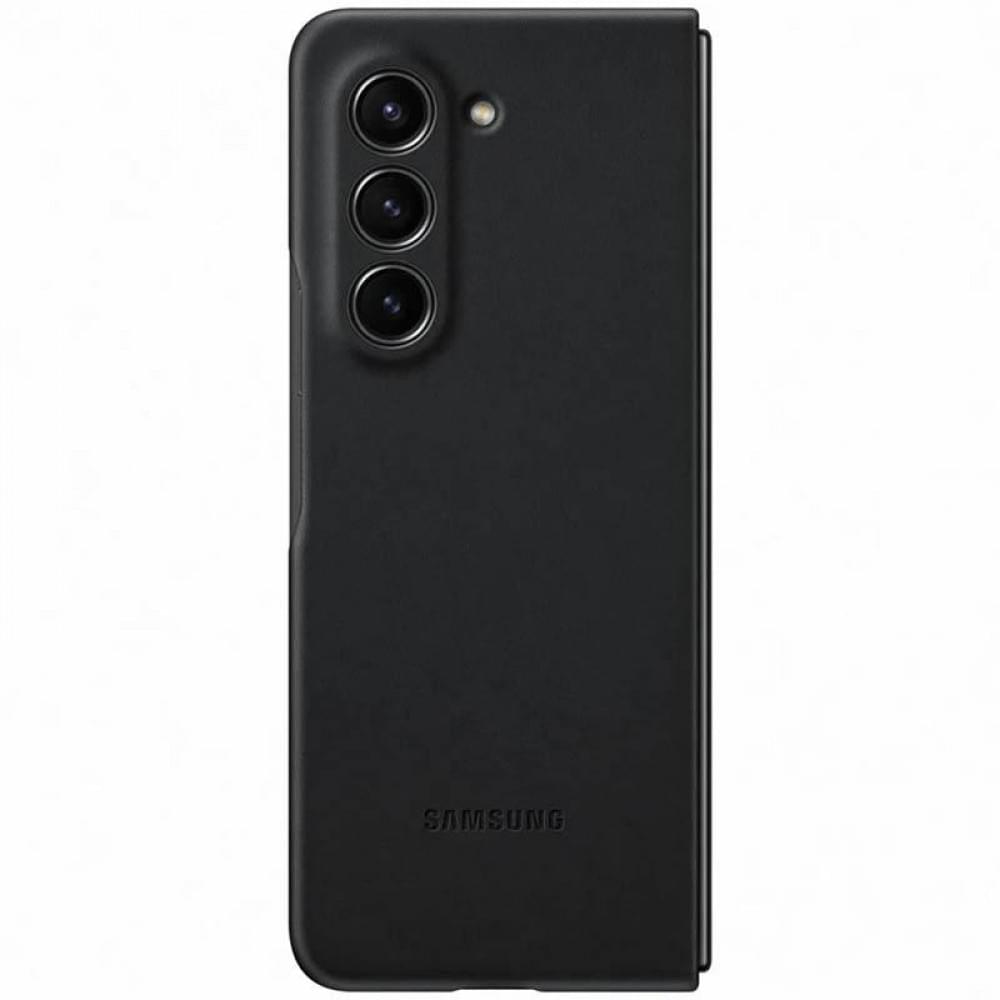 Шкіряний чохол Leather Case (AAA) для Samsung Galaxy Z Fold5 Black
