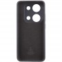 Чохол Silicone Cover Lakshmi Full Camera (AAA) для Xiaomi Redmi Note 13 4G Чорний / Black