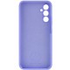 Чохол Silicone Cover Lakshmi Full Camera (AAA) with Logo для Samsung Galaxy S24 FE Бузковий / Dasheen