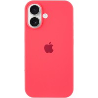 Чохол Silicone Case Full Protective (AA) для Apple iPhone 16 Plus (6.7") Кавуновий / Watermelon red