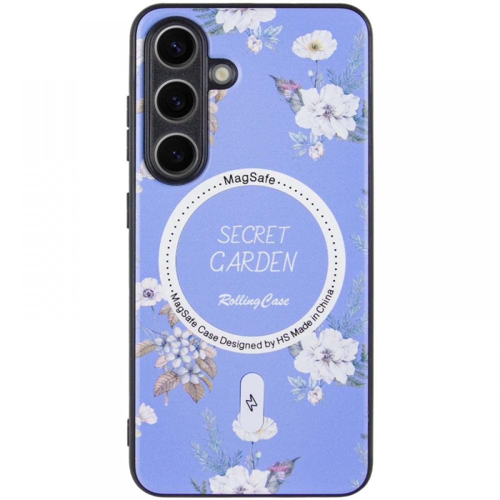 TPU+PC чехол Secret Garden with MagFit для Samsung Galaxy S24 FE