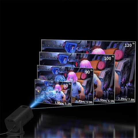 Проектор 4k Android HP330 Black