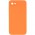 Silicone Case Square Full Camera Protective (AA) NOLOGO для Apple iPhone 7 / 8 / SE (2020) (4.7") Помаранчевий / Papaya