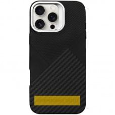 TPU чохол Pixel Craft with MagSafe для Apple iPhone 16 (6.1") Graphite Flow