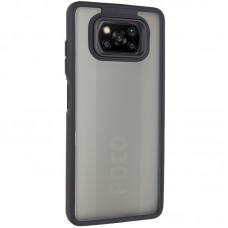Чохол TPU+PC Lyon Frosted для Xiaomi Poco X3 NFC / Poco X3 Pro Black