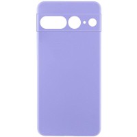 Чохол Silicone Cover Ummi Lakshmi Full Camera (AA) для Google Pixel 7 Pro Бузковий / Dasheen