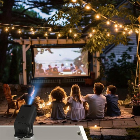 Проектор 4k Android HP330 Black