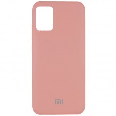 Чохол Silicone Cover Full Protective (AA) для Xiaomi Mi 10 Lite Рожевий / Peach