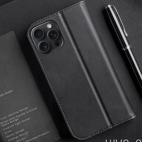 Чохол-книжка Dux Ducis Hivo для Apple iPhone 16 Pro (6.3") Black