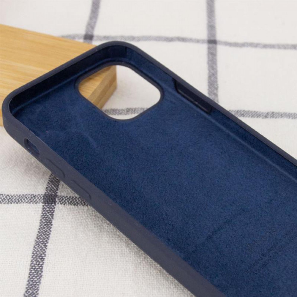 Чохол Silicone Case Full Protective (AA) для Apple iPhone 14 Plus (6.7") Темно-синій / Midnight blue