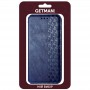 Шкіряний чохол книжка GETMAN Cubic (PU) для Huawei Y6p Синій