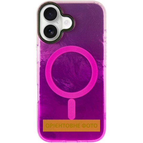 Чохол TPU Shiny Mountain (MagFit) для Apple iPhone 17 (6.3") Pink