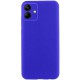 Чохол TPU GETMAN Liquid Silk Full Camera для Samsung Galaxy A06 Синій / Iris