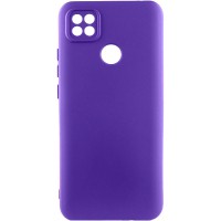 Чохол Silicone Cover Lakshmi Full Camera (AA) для Xiaomi Redmi 10A Синій / Iris