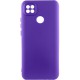 Чохол Silicone Cover Lakshmi Full Camera (AA) для Xiaomi Redmi 10A Синій / Iris