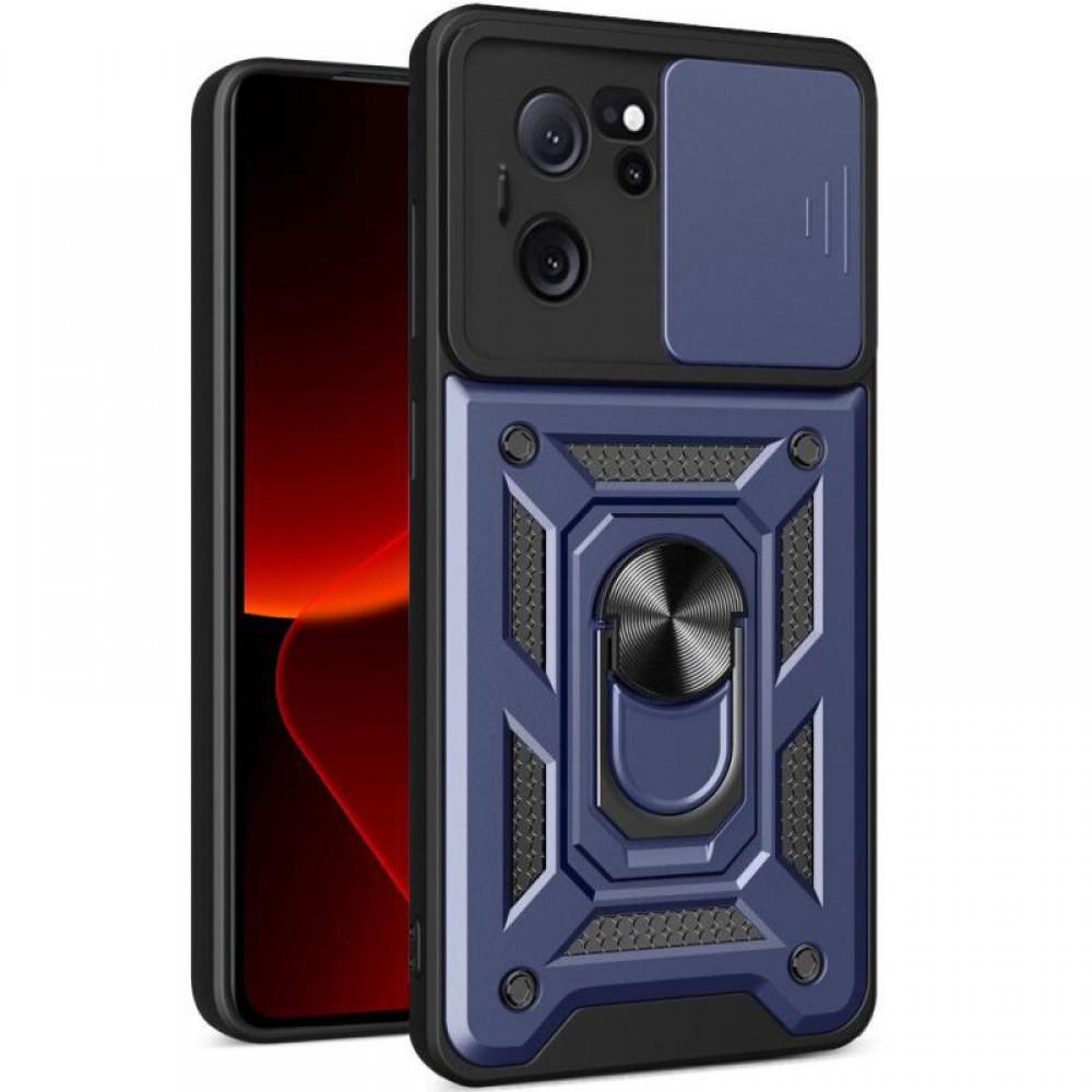 Чохол Ummi Camshield Serge Ring для Xiaomi 13T / 13T Pro Синій