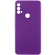 Чохол TPU GETMAN Liquid Silk Full Camera для Motorola Moto E40 Фіолетовий / Purple