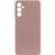 Чохол TPU GETMAN Liquid Silk Full Camera для Samsung Galaxy M34 5G Рожевий / Pink Sand