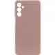 Чохол TPU GETMAN Liquid Silk Full Camera для Samsung Galaxy M34 5G Рожевий / Pink Sand