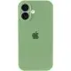 Чохол Silicone Case Full Camera Protective (AA) для Apple iPhone 16 (6.1") М'ятний / Mint