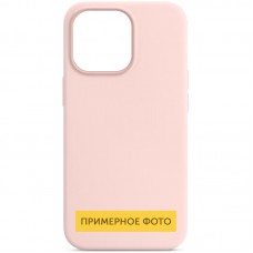 Чохол Silicone Case Full Protective (AA) NO LOGO для Apple iPhone 16 (6.1") Рожевий / Chalk Pink