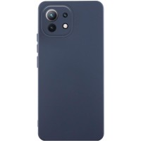 Чохол Silicone Cover Ummi Lakshmi Full Camera (AA) для Xiaomi Mi 11 Lite Синій / Midnight Blue
