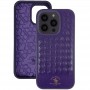 Шкіряний чохол Polo Santa Barbara для Apple iPhone 14 Pro (6.1") Purple