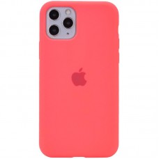 Чохол Silicone Case Full Protective (AA) для Apple iPhone 11 Pro Max (6.5") Рожевий / Flamingo