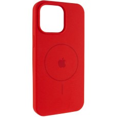 Чохол Silicone Case Full Protective (AA) V2 with MagSafe для Apple iPhone 15 (6.1") Червоний / Red
